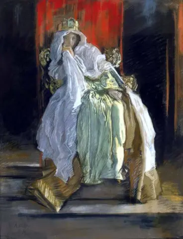 Kuningatar Hamletissa 1895