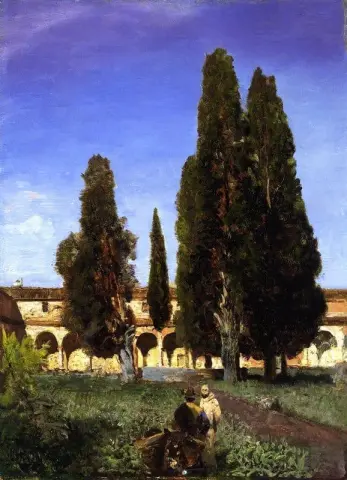 Italianischer Klostergarten 意大利修道院花园 1855-60