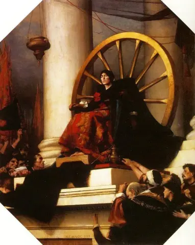 La Fortuna The Wheel Of Fortune 1885