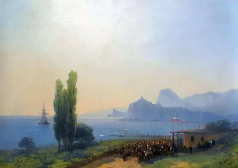 Een keizerlijk welkom in Sudak 1867