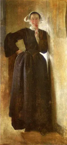 布列塔尼女仆约瑟芬 1892