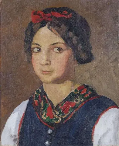 S Cenzerl Amiet 1911