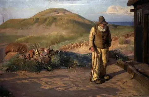 盲人克里斯蒂安·乌滕福·西特胡斯 1884