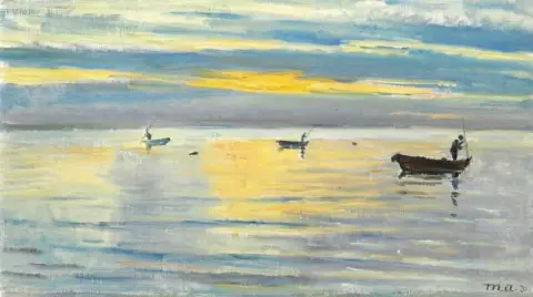 黎明抓鳗鱼 Skagen 1920