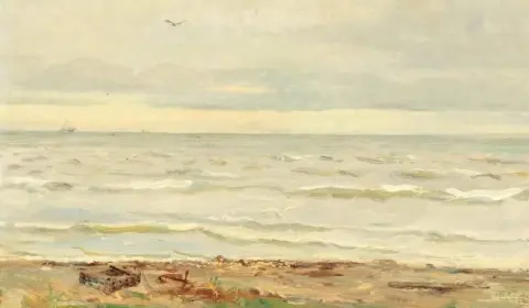 Skagen 的海岸风光
