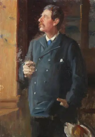 船 S 大副 John Br Ndum 站立