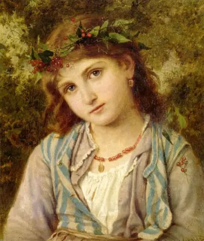 En høstprinsesse