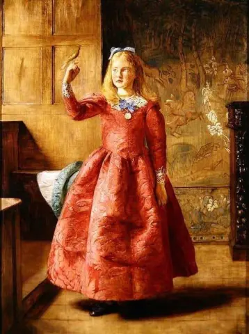 Девушка с Линнет 1865