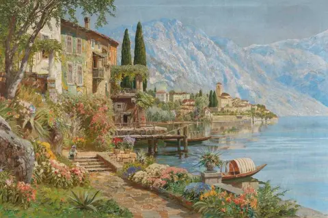 A View Of Lake Como