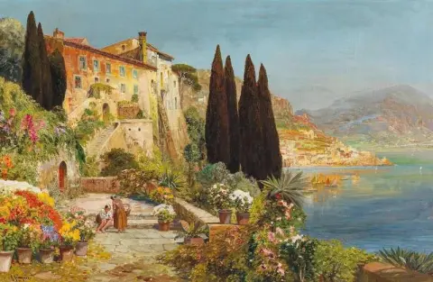 A View Of The Amalfi Coast