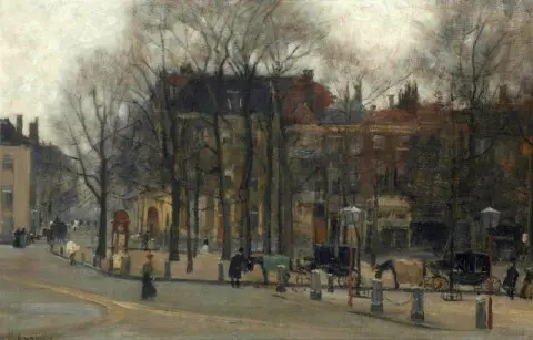 Korte Voorhout En De Lange Vijverberg Den Haag
