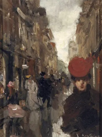 Slenteren In De Spuistraat Den Haag