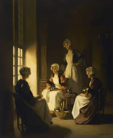 Het messing polijsten