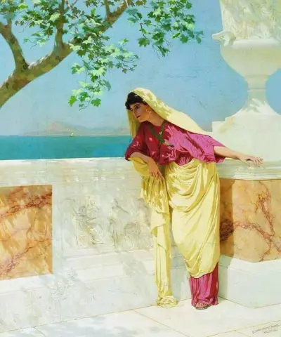 海边的希腊女人 1908