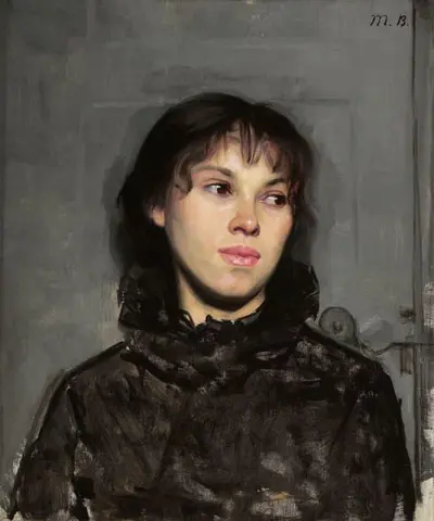 Porträtt av en kvinna 1882