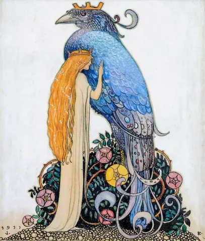 blauwe vogel