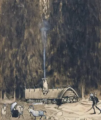 אוש לפעמים בא הביתה עם ארנב 1907