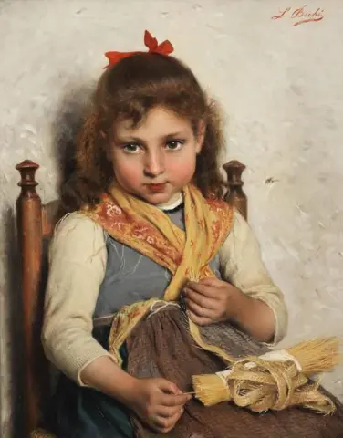 The Young Weaver