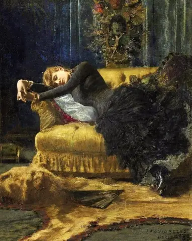 صورة لامرأة شابة 1883