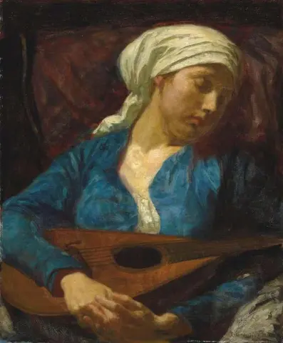 عازف المندولين 1918