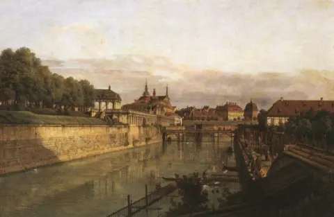 Zwingergraben i Dresden