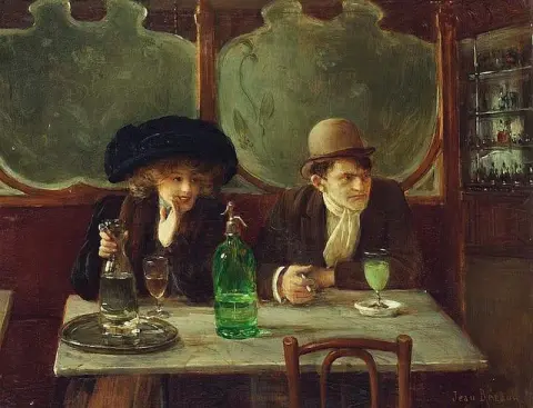 카페 장면 1908