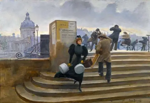 퐁 데 자르(Pont Des Arts)의 밀리너(Milliner)