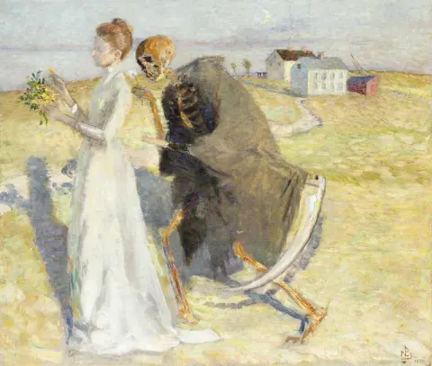 Dood en het meisje 1888