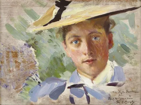Portret van Berta Dahlman