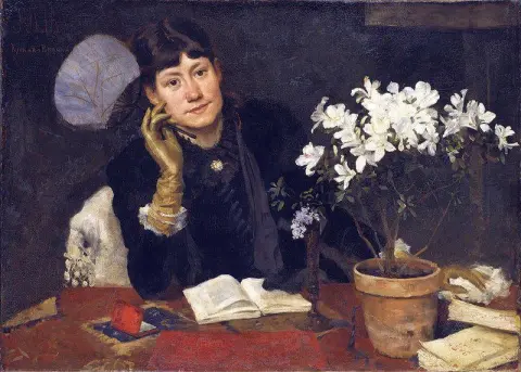 De kunstenaar Julia Beck
