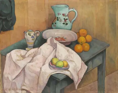 Naturaleza muerta con pinchet y frutas en una servilleta 1890