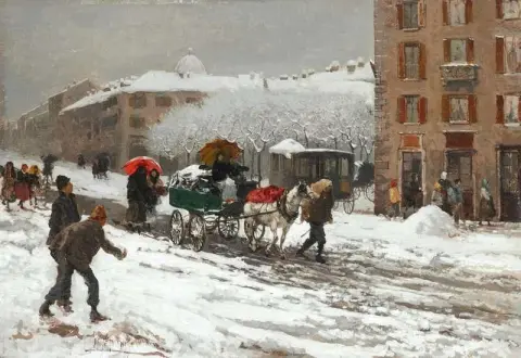 Snowy City 1888