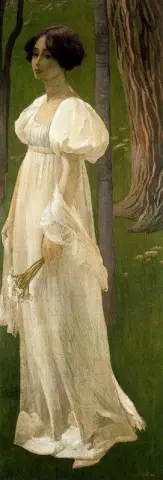 Lady In White