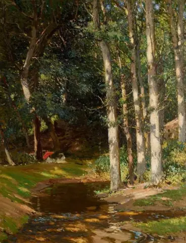 Un picnic nel bosco di Lamorna