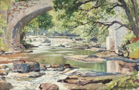 鲑鱼溪 Rocky Glen Glenalmond 1939