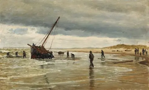 Coastal Scenery From Hirtshals 1905