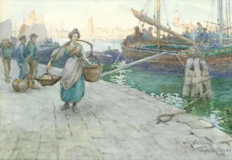على ريفا ديجلي سكيافوني، البندقية 1901