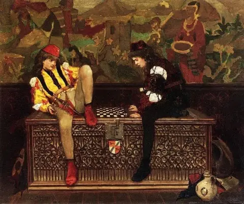 Шахматная партия № 1 пары 1879 г.