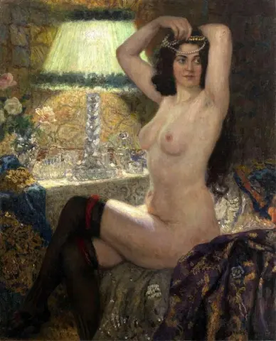 Bij de groene lamp 1910