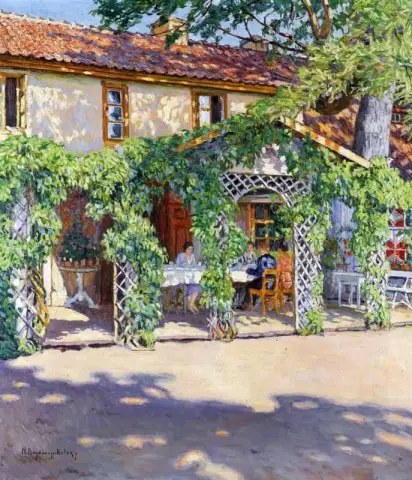 Dacha In De Zomer