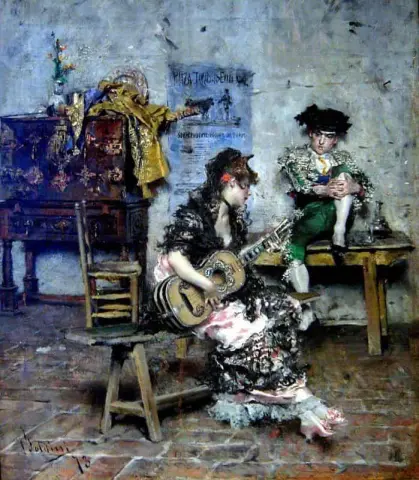 Un guitarrista 1872