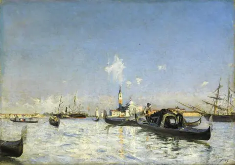 威尼斯圣乔治岛 1872