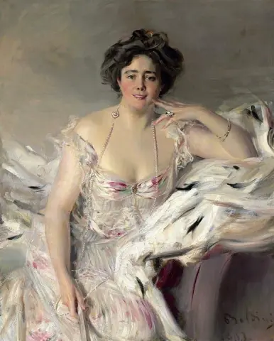 Nanne Schrader Nee Wiborg 女士肖像 1903