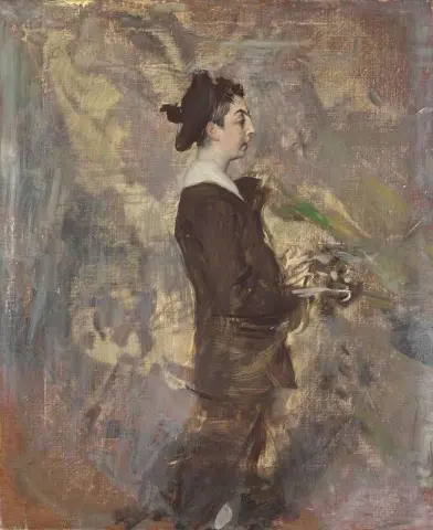 艺术家 Ernst-ange Duez 之子，约 1895 年