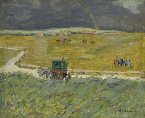 彩虹大篷车，约 1909 年