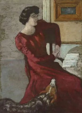 赫塞尔夫人或红衣女士肖像 1901