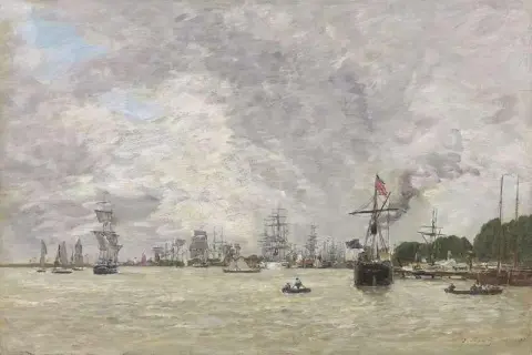 アントワープ バトゥー シュル ル エスコー 1871