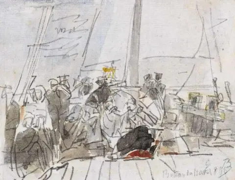 ル・アーブルのボート 1865