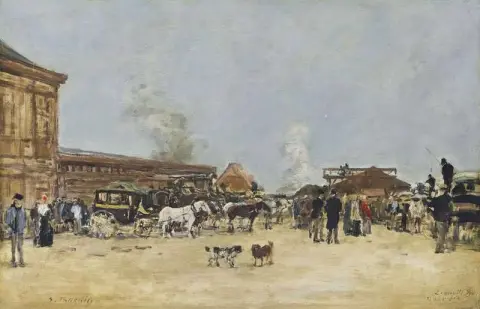 도빌 플레이스 드 라 가르 1880