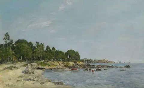 Juan Les Pins The Bay and the Shore 1893